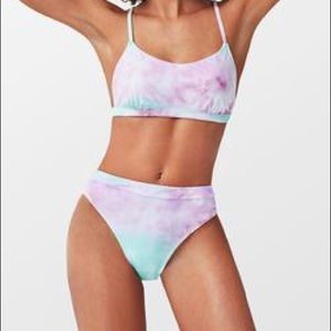 Tie Dye high waisted bikini from Cupshe!